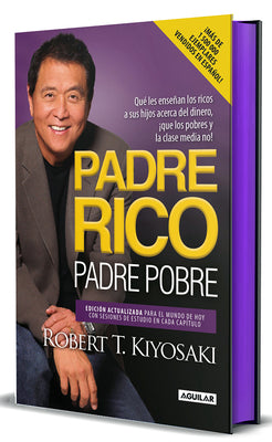 Cover Image for Padre Rico, Padre Pobre (Edición Cantos Pintados) / Rich Dad, Poor Dad (Sprayed Edges Edition) -- Robert T. Kiyosaki, Hardcover