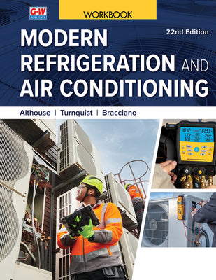 Cover Image for Modern Refrigeration and Air Conditioning Workbook -- Andrew D. Althouse, Paperback