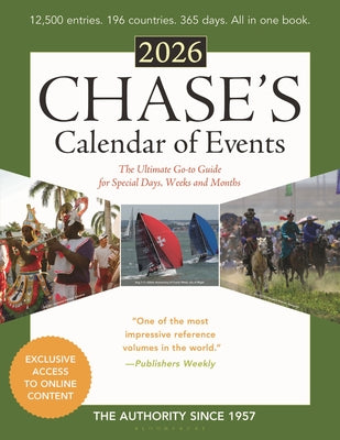 Cover Image for Chase's Calendar of Events 2026: The Ultimate Go-To Guide for Special Days, Weeks and Months -- Editors Of Chase's, Paperback