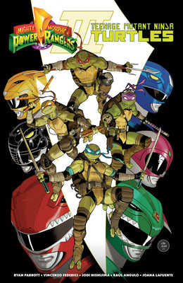 Cover Image for Mighty Morphin Power Rangers/Teenage Mutant Ninja Turtles III -- Ryan Parrott, Paperback