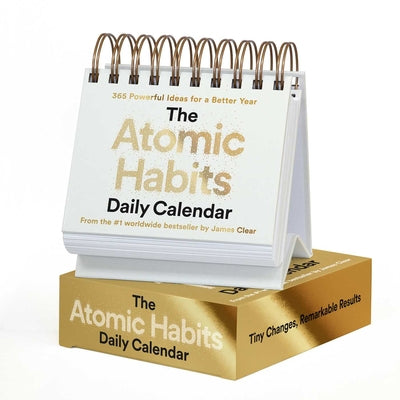 Cover Image for The Atomic Habits Daily Calendar: 365 Powerful Ideas for a Better Year -- James Clear, Daily