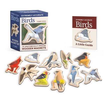 Cover Image for Extremely Accurate Birds Wooden Magnet Set: 10 Anatomically Precise Magnets -- Tommy Siegel, Paperback