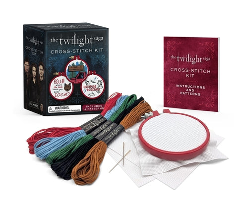 Cover Image for The Twilight Saga Cross-Stitch Kit: Includes 4 Patterns -- Emmalyn Perez, Paperback