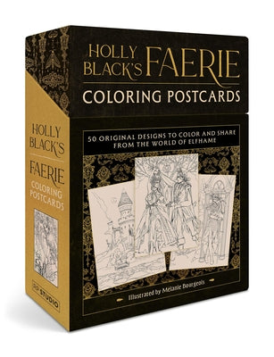 Cover Image for Holly Black's Faerie Coloring Postcards: 50 Original Designs to Color and Share from the World of Elfhame -- Holly Black, Novelty