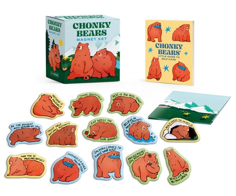 Cover Image for Chonky Bears Magnet Set -- Sarah Radziminski, Paperback