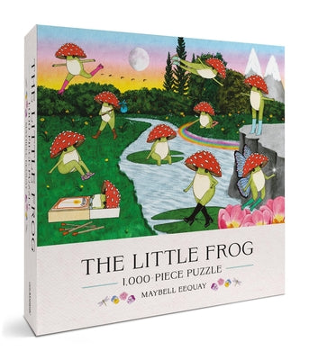 Cover Image for The Little Frog 1,000-Piece Puzzle: An Official Jigsaw Puzzle Illustrated by Maybell Eequay -- Maybell Eequay, Other