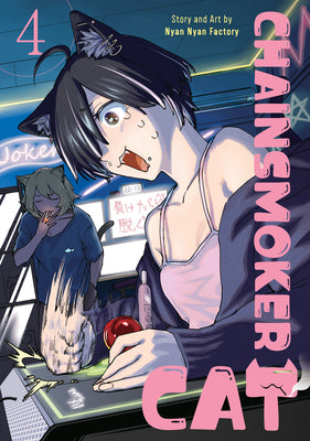 Cover Image for Chainsmoker Cat Vol. 4 -- Nyan Nyan Factory, Paperback