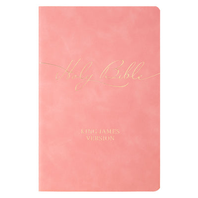 Cover Image for KJV Bible Gift (Faux Leather, Pink) -- Christian Art Gifts, IL