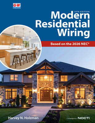 Cover Image for Modern Residential Wiring: Based on the 2026 Nec(r) -- Harvey N. Holzman, Hardcover