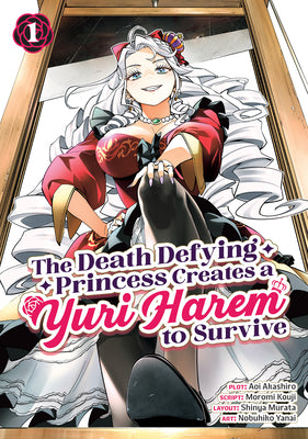 Cover Image for The Death Defying Princess Creates a Yuri Harem to Survive Vol. 1 -- Aoi Akashiro, Paperback