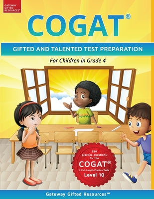 Cover Image for COGAT Test Prep Grade 4 Level 10 -- Gateway Gifted Resources, Paperback