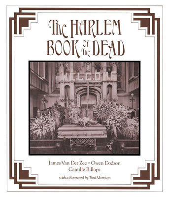 Cover Image for The Harlem Book of the Dead -- James Van Der Zee, Paperback